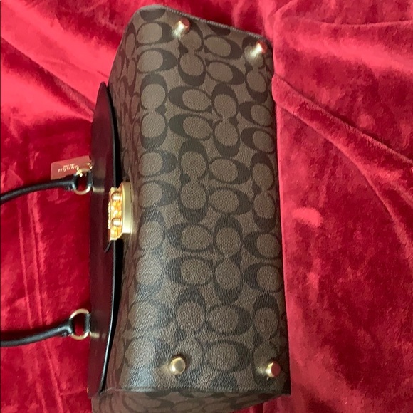 Coach Monogram Leather Tote - New - Picture 6 of 6